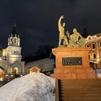 Photo taken at Памятник Минину и Пожарскому by Konstantin B. on 2/20/2022