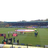 Photo taken at Stadion GKS Katowice by Przemysław Z. on 4/29/2017