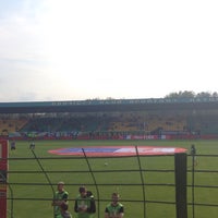 Photo taken at Stadion GKS Katowice by Przemysław Z. on 5/12/2017
