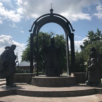 Photo taken at Сквер Святителя Филофея Лещинского by Vilena A. on 6/20/2018