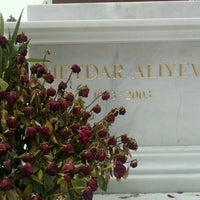 Photo taken at monumento a Heydar Aliyev by Karo G. on 9/25/2012