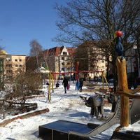 Photo taken at Zirkusspielplatz by Nico H. on 3/24/2013