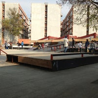 Photo taken at Blackboard Skatepark by Miguel Ángel M. on 1/12/2013