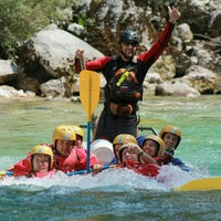 Photo taken at Bovec Rafting Team by Adis H. on 7/26/2014