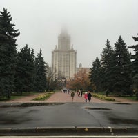 Photo taken at Lomonosov Moscow State University (MSU) by Герман К. on 10/8/2016