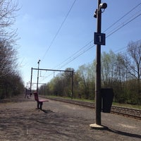 Photo taken at Station Bokrijk by Adr M. on 4/20/2013
