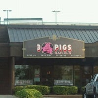 Photo taken at 3 Pigs BBQ by Tanya H. on 9/8/2011