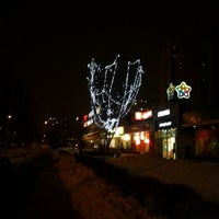 Photo taken at Остановка «Саянская улица, 5» by Yuriy S. on 1/31/2012