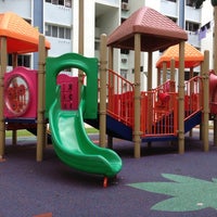 Photo taken at Playground Between Blk 407, 408, 409, Bedok North Ave 3 by Ian P. on 5/5/2013