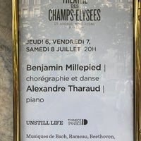 Photo taken at Théâtre des Champs-Élysées by Gerard S. on 7/8/2023