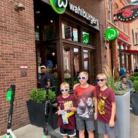 Photo taken at Wahlburgers by Megan F. on 8/18/2019