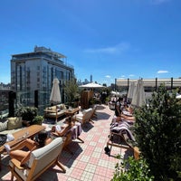 Photo taken at Soho House Rooftop by Ryan B. on 9/1/2022