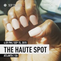 Photo taken at The Haute Spot Nail Boutique by Ayanna G. on 9/15/2015