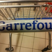 Photo taken at Carrefour by Gloria G. on 1/27/2013