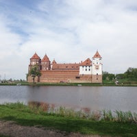 Photo taken at Mir Castle by Yulia S. on 5/10/2013