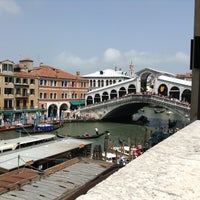 Photo taken at Rialto Bridge by Варвара А. on 5/3/2013