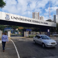 Photo taken at UFBA - Universidade Federal da Bahia - Campus Ondina by Edilson C. on 8/27/2018