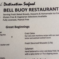 Photo taken at Bell Buoy Restaurant by Greg C. on 9/6/2014