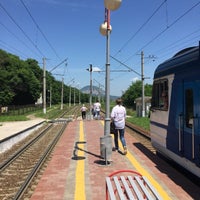 Photo taken at Mashuk Railway Station by Ivan S. on 6/9/2017