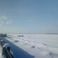Photo taken at Volga River by Юрий К. on 2/11/2019