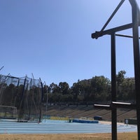 Photo taken at UCLA Drake Track &amp;amp; Field Stadium by Josh P. on 7/2/2019