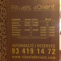 Photo taken at Rituels d&amp;#39;Orient by Ma S. on 2/1/2013