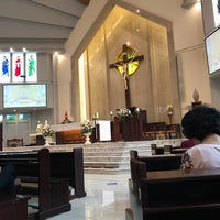 Photo taken at Gereja Katolik Santo Yakobus by Iwan G. on 11/24/2019