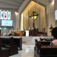 Photo taken at Gereja Katolik Santo Yakobus by Iwan G. on 9/29/2019