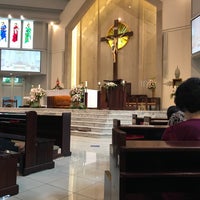 Photo taken at Gereja Katolik Santo Yakobus by Iwan G. on 11/17/2019