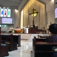 Photo taken at Gereja Katolik Santo Yakobus by Iwan G. on 1/19/2020