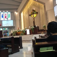 Photo taken at Gereja Katolik Santo Yakobus by Iwan G. on 12/8/2019