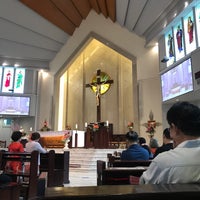 Photo taken at Gereja Katolik Santo Yakobus by Iwan G. on 1/26/2020