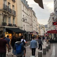 Photo taken at Rue Mouffetard by Emanuela E. on 10/13/2019