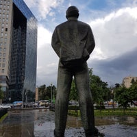 Photo taken at Памятник Ленину by Denis G. on 6/22/2017