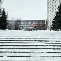 Photo taken at Остановка «Полиграфический колледж» by Denis G. on 1/19/2019