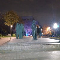 Photo taken at Памятник Иосифу Бродскому by Denis G. on 10/19/2019