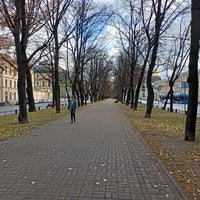 Photo taken at Конногвардейский бульвар by Denis G. on 10/16/2021