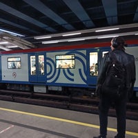 Photo taken at metro Kutuzovskaya by Denis G. on 10/7/2021