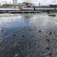 Photo taken at Причал «Северное Тушино» by Denis G. on 7/20/2020