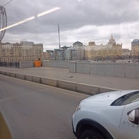 Photo taken at Новоарбатский мост by Denis G. on 3/23/2021