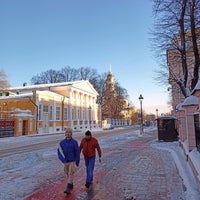 Photo taken at Большая Никитская улица by Denis G. on 1/17/2021