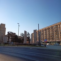 Photo taken at Смоленская-Сенная площадь by Denis G. on 7/13/2021
