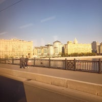 Photo taken at Новоарбатский мост by Denis G. on 5/11/2021