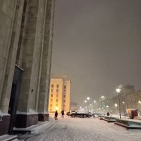 Photo taken at Смоленская-Сенная площадь by Denis G. on 1/18/2022