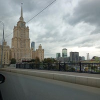 Photo taken at Новоарбатский мост by Denis G. on 9/24/2021