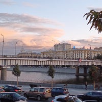 Photo taken at Новоарбатский мост by Denis G. on 9/14/2021