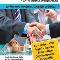 Photo taken at Dijitalemlak Bursa Real Estate Turkey by Dijitalemlak B. on 8/9/2019