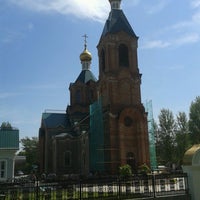 Photo taken at Храм в честь святителя Тихона by Vasily M. on 5/16/2013