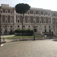 Photo taken at Piazza del Viminale by Cathy U. on 5/27/2018