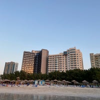 Photo taken at Ramada Beach Hotel Ajman by Roman M. on 12/4/2021